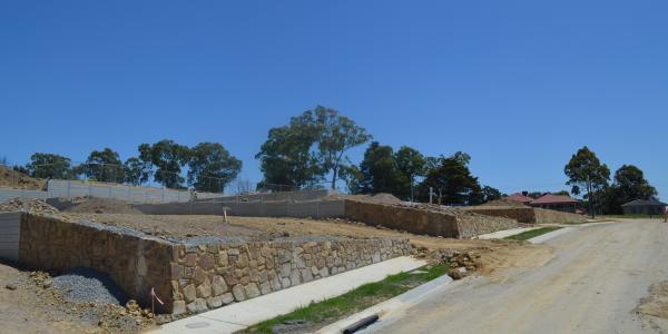 The Range Croydon Retaining Walls Melbourne | Stringline