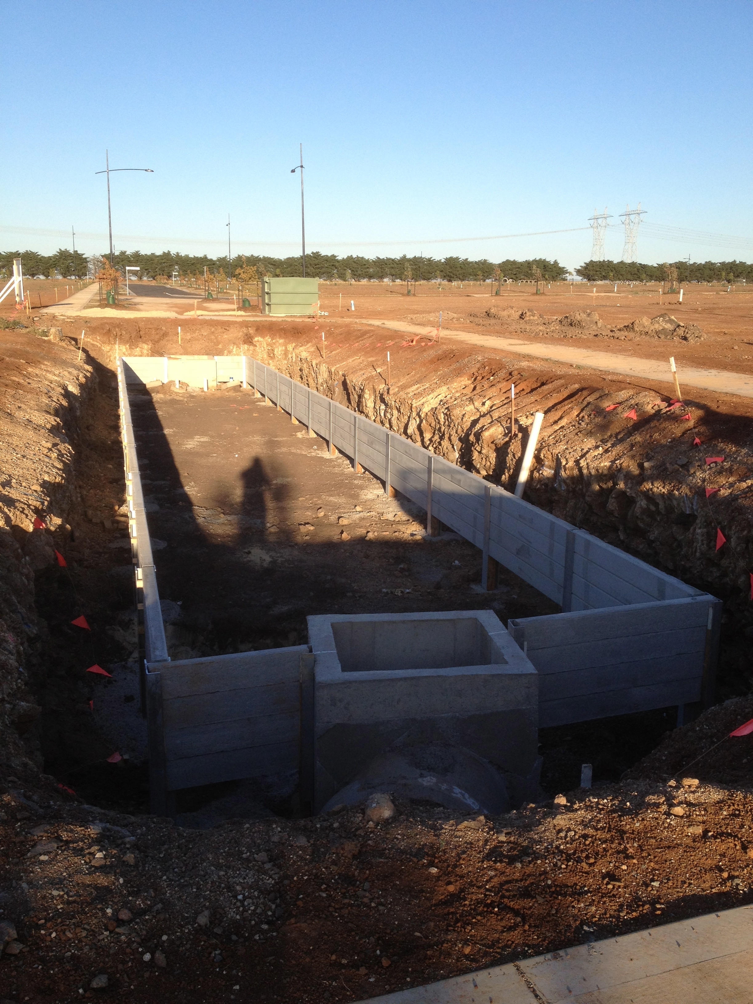 Bio Retention Basin - Caroline Springs - Retaining Walls Melbourne ...