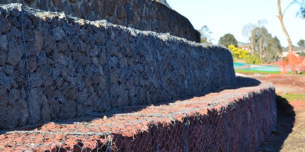The Promenade Point Cook Gabion Retaining Walls Melbourne | Stringline