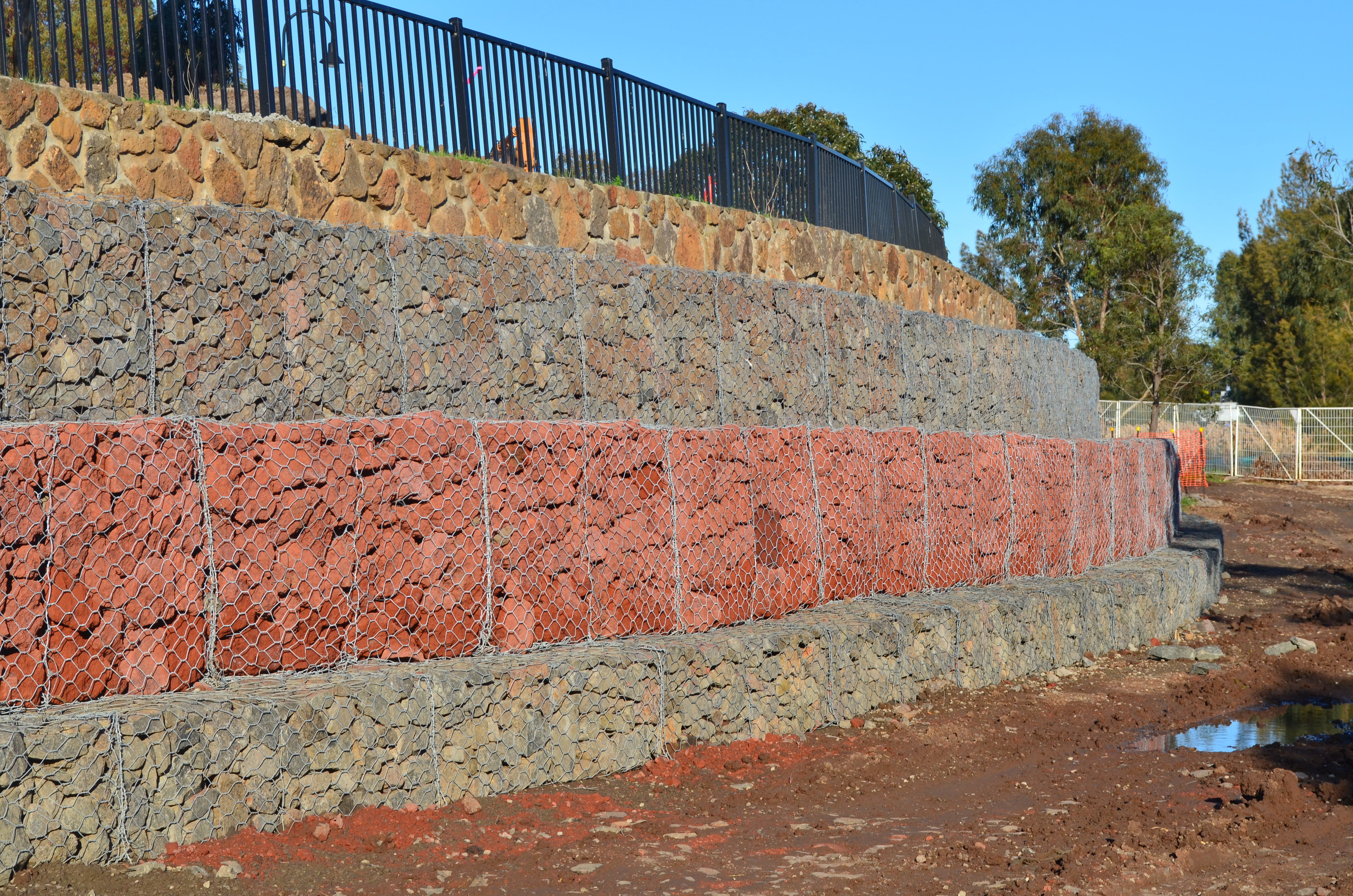 Stringline Retaining Walls Melbourne